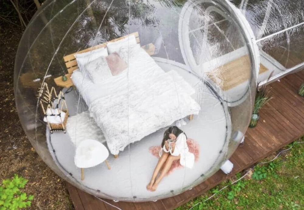 bubble crystal tent