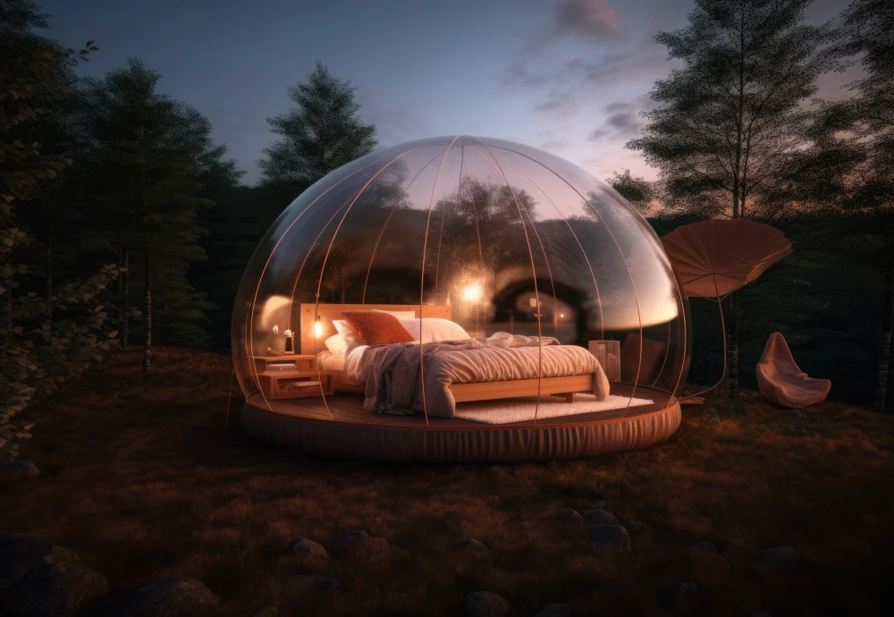 bubble pop up tent