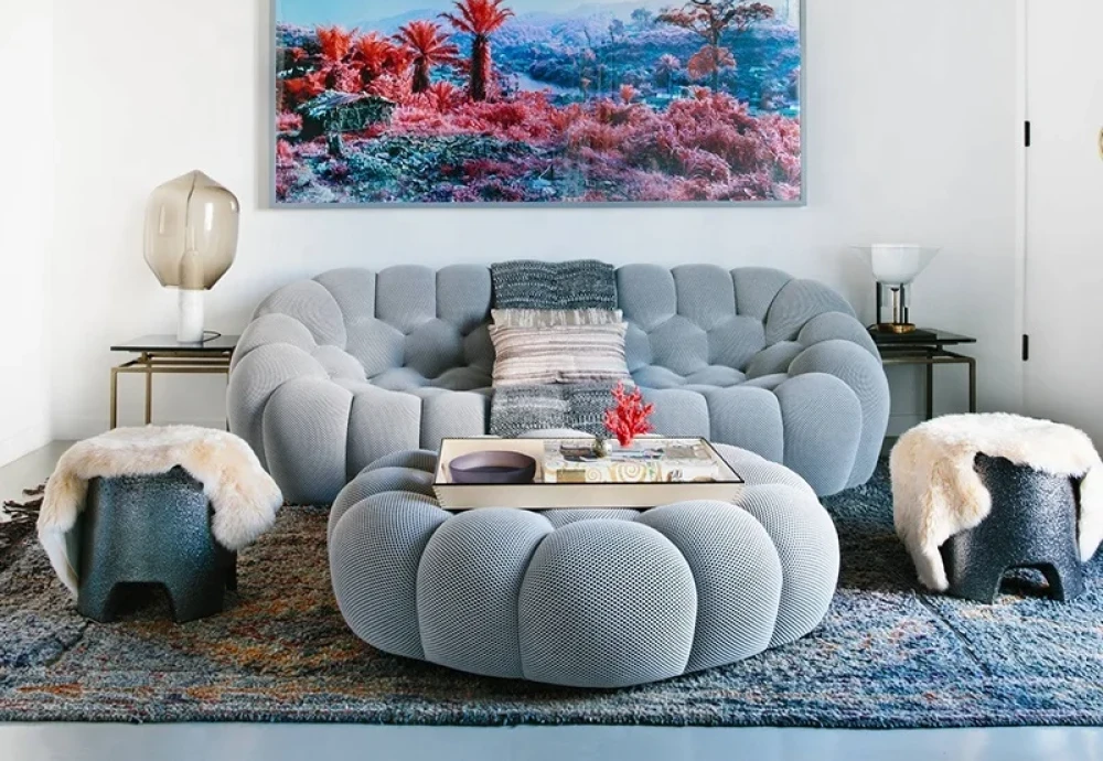 bubbly couch