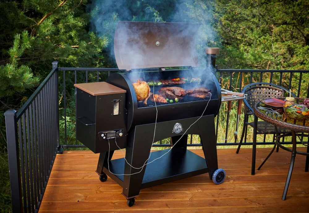 combination charcoal grill and smoker